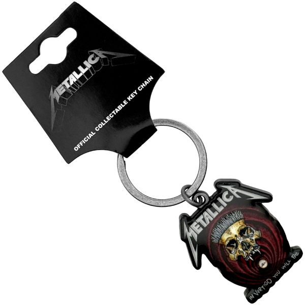 Metallica - In Vertigo Detail Keychain i gruppen MERCHANDISE / Nyckelring / / hos Bengans Skivbutik AB (5692762)