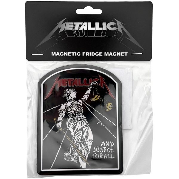 Metallica - And Justice For All Tombstone Magnet i gruppen MERCHANDISE / Magnet /  /  hos Bengans Skivbutik AB (5692767)