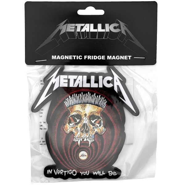 Metallica - In Vertigo Detail Magnet i gruppen MERCHANDISE / Magnet / / hos Bengans Skivbutik AB (5692769)