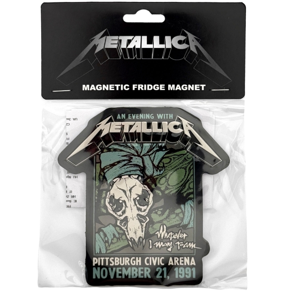 Metallica - Roam Tour Magnet i gruppen MERCHANDISE / Magnet / / hos Bengans Skivbutik AB (5692772)