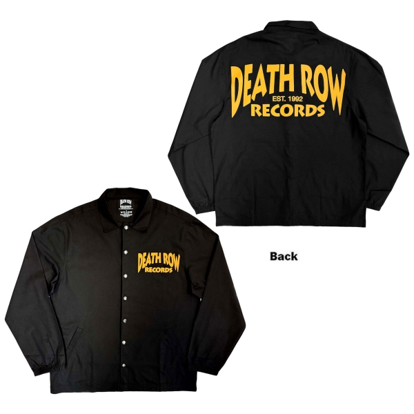 Death Row Records - Logo Uni Bl Shirt i gruppen MERCHANDISE / Skjorta /  /  hos Bengans Skivbutik AB (5692983r)
