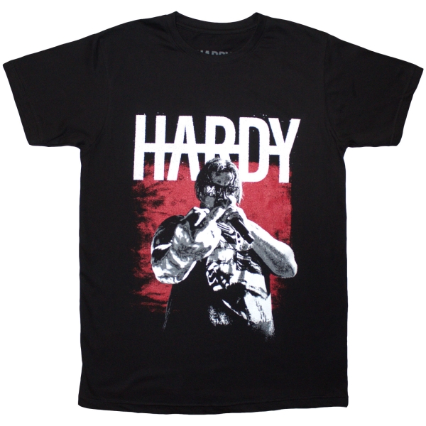 Hardy - Middle Finger Uni Bl T-Shirt i gruppen MERCHANDISE / T-shirt / Nyheter / Country hos Bengans Skivbutik AB (5692994r)