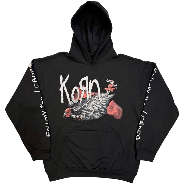 Korn - Follow The Leader Uni Bl Hoodie i gruppen MERCHANDISE / Hoodies / Nyheter / Hårdrock hos Bengans Skivbutik AB (5692999r)