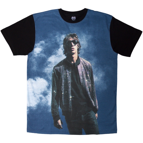 Richard Ashcroft - Glitter Jacket Aop Uni Bl T-Shirt i gruppen MERCHANDISE / T-shirt / Nyheter / Pop-Rock hos Bengans Skivbutik AB (5693022r)