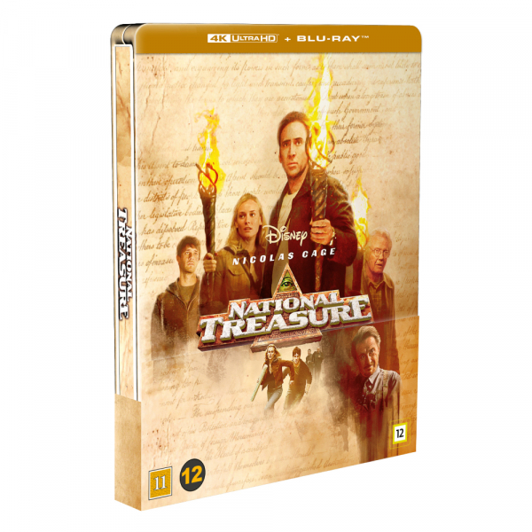 Movie - National Treasure (Ltd Steelbook 2-disc / 4K UHD + Blu-ray) i gruppen FILM / Film UHD-4K / / hos Bengans Skivbutik AB (5693041)