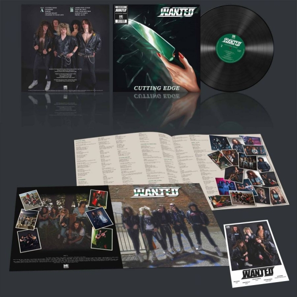Wanted - Cutting Edge (Black Vinyl Lp) i gruppen VINYL / Kommande / Hårdrock hos Bengans Skivbutik AB (5693200)