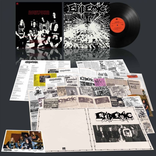 Epidemic - Truth Of What Will Be The (Black Vi i gruppen VINYL / Kommande / Hårdrock hos Bengans Skivbutik AB (5693203)