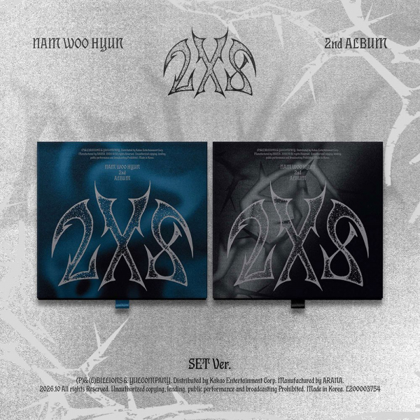 Nam Woo Hyun - 2X8 (Random ver.) i gruppen CD / Kommande / K-Pop hos Bengans Skivbutik AB (5693216)