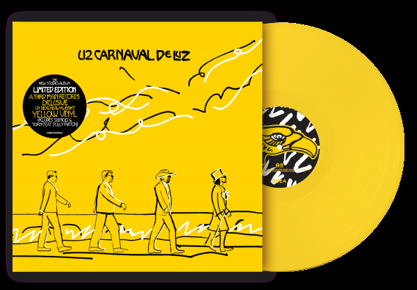 U2 - Carnaval De Luz (Ltd Yellow Third Man Records Vinyl) i gruppen VINYL / Kommande / Pop-Rock hos Bengans Skivbutik AB (5693278)