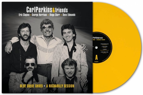Carl Perkins & Friends - Blue Suede Shoes - A Rockabilly Ses i gruppen VINYL / Kommande / Pop-Rock hos Bengans Skivbutik AB (5693356)