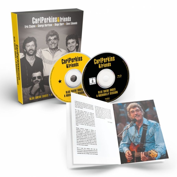 Carl Perkins & Friends - Blue Suede Shoes - A Rockabilly Ses i gruppen MUSIK / CD+Blu-ray / Kommande / Pop-Rock hos Bengans Skivbutik AB (5693357)