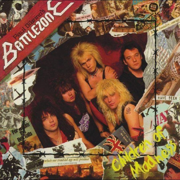 Paul Di'anno's Battlezone - Children Of Madness i gruppen CD / Kommande / Pop-Rock hos Bengans Skivbutik AB (5693363)