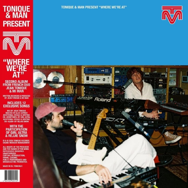 Tonique & Man - Where We're At i gruppen VINYL / Kommande / Pop-Rock hos Bengans Skivbutik AB (5693395)