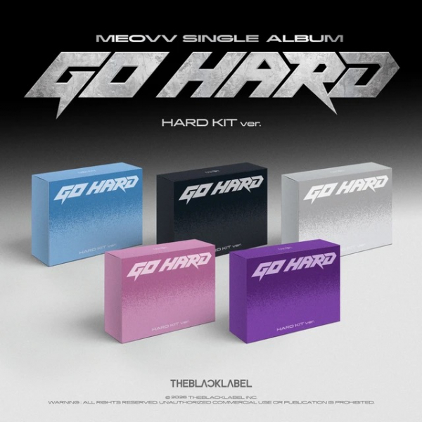 Meovv - Go Hard (Hard Kit Ver.) (Random Ver.) i gruppen MERCHANDISE / Merch+Code / Kommande / K-Pop hos Bengans Skivbutik AB (5693448)