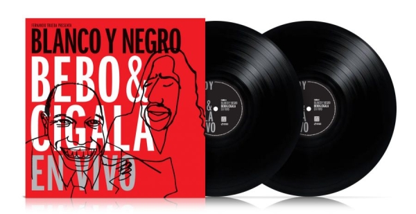 Bebo & Cigala - Blanco And Negro - En Vivo (2 Lp Bl i gruppen VINYL / Kommande / Jazz hos Bengans Skivbutik AB (5693582)