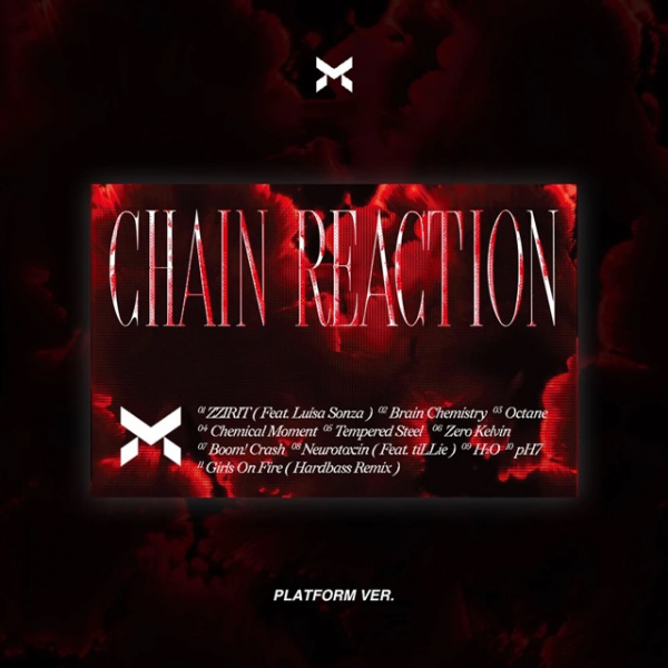 X:In - Chain Reaction (Platform Ver.) i gruppen MERCHANDISE / Merch+Code / Kommande / K-Pop hos Bengans Skivbutik AB (5693654)
