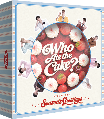 &Team - 2027 Seasons Greetings - Who Ate The Cake + WS i gruppen MERCHANDISE / Merch / Kommande / K-Pop hos Bengans Skivbutik AB (5693668)