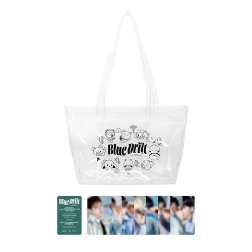 Ateez - 8th Anniversary MD : Clear Shopper Bag i gruppen MERCHANDISE / Merch / Kommande / K-Pop hos Bengans Skivbutik AB (5693693)