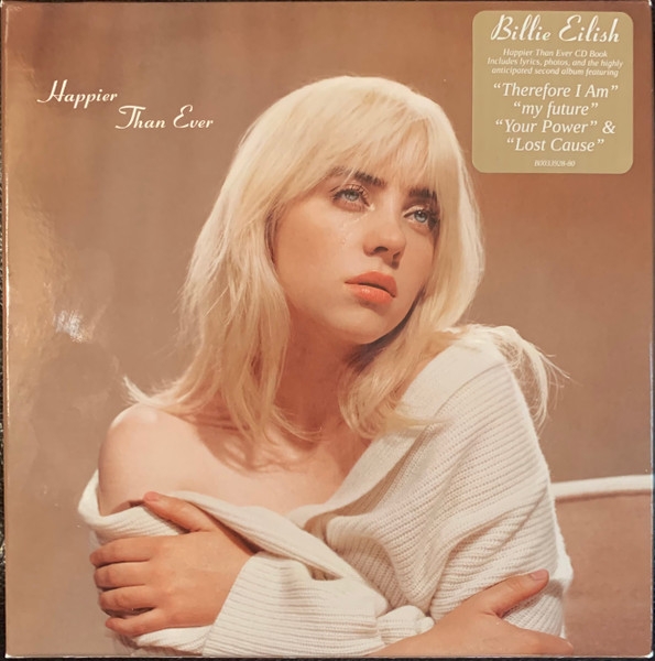 Billie Eilish - Happier Than Ever (X) (Cd/Photo Book) i gruppen CD / Pop-Rock hos Bengans Skivbutik AB (5693822)