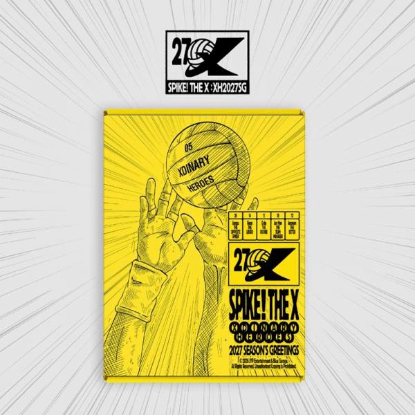 Xdinary Heroes - 2027 Seasons Greetings - Spike! The X + Apple i gruppen MERCHANDISE / Merch / Kommande / K-Pop hos Bengans Skivbutik AB (5693892)