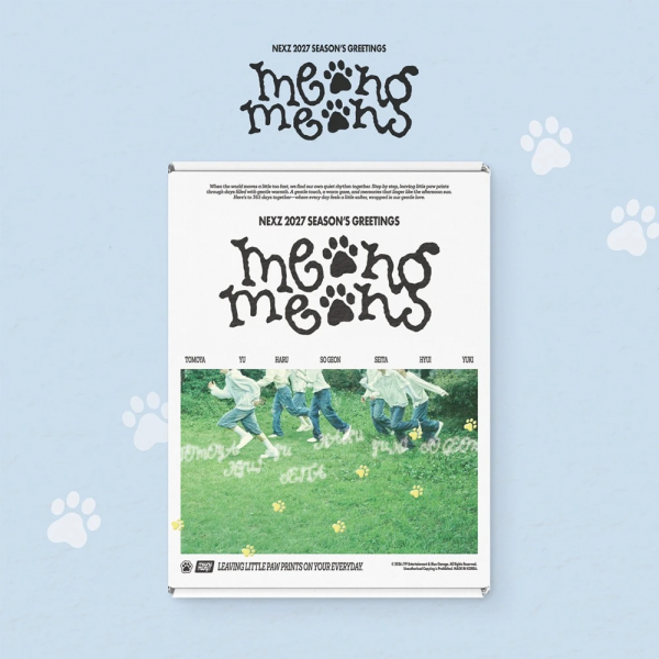 Nexz - 2027 Seasons Greetings - Meong Meong i gruppen MERCHANDISE / Merch / Kommande / K-Pop hos Bengans Skivbutik AB (5693896)