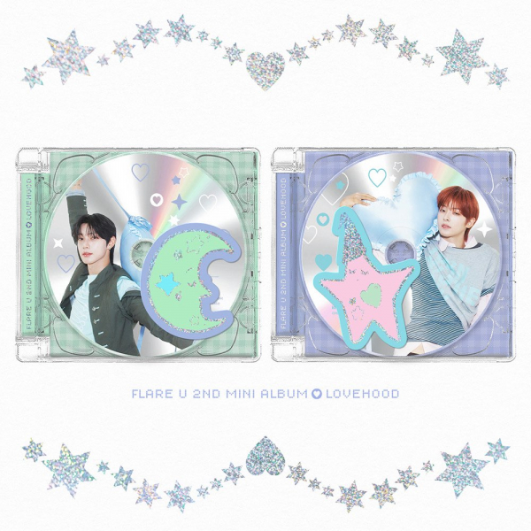 Flare U - Lovehood (Jewel Case) (Random Ver.) i gruppen CD / K-Pop hos Bengans Skivbutik AB (5693927)