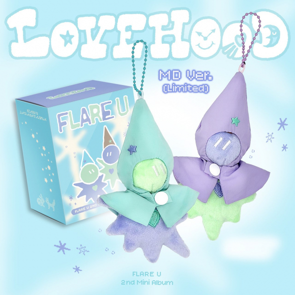 Flare U - Lovehood (MD Ver.) (Limited Edition) (Random Ver.) i gruppen MERCHANDISE / Merch+Code / Kommande / K-Pop hos Bengans Skivbutik AB (5693928)