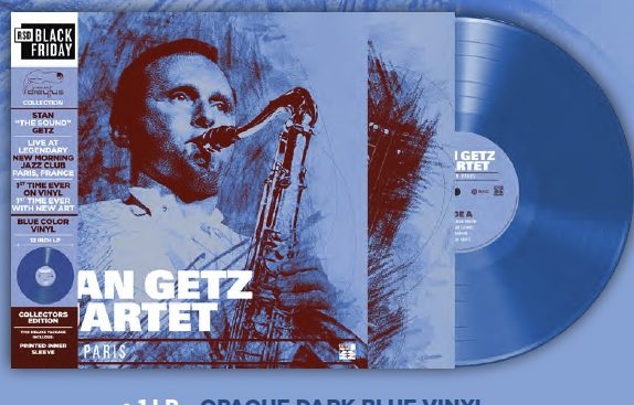 Stan Getz Quartet - Live In Paris i gruppen VI TIPSAR / Record Store Day / RSD BF 2026 hos Bengans Skivbutik AB (5693965)