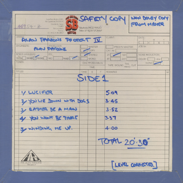 Alan Parsons Project The - Eve (Work In Progress) (Trans Green i gruppen VINYL / Kommande / Pop-Rock hos Bengans Skivbutik AB (5694091)