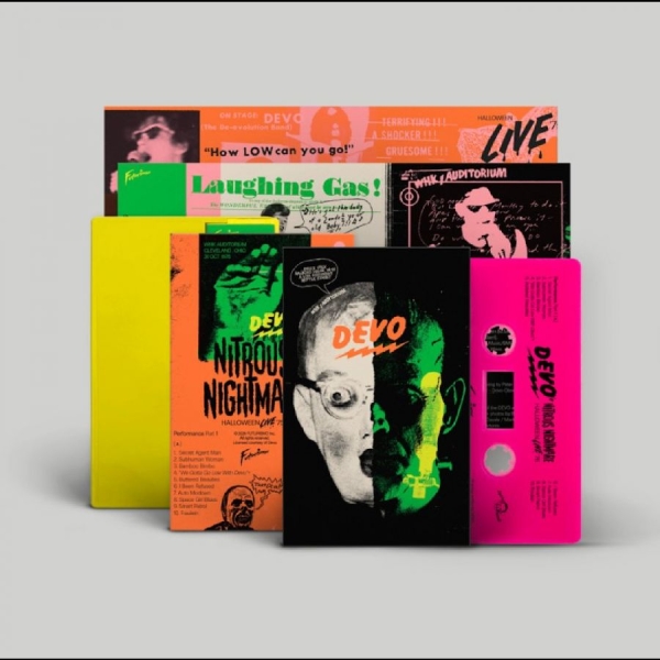 Devo - Nitrous Nightmare: Halloween Live 1975 (MC) i gruppen MC hos Bengans Skivbutik AB (5694138)