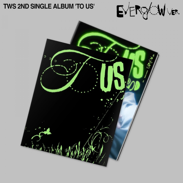 Tws - To Us (Everglow Ver.) (Random Ver.) i gruppen CD / Kommande / K-Pop hos Bengans Skivbutik AB (5694246)