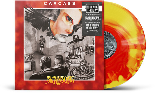 Carcass - Swansong (Red/Yellow Merge Vinyl/Alternative Artwork Sleeve) (Rsd) i gruppen VI TIPSAR / Record Store Day / RSD BF 2026 hos Bengans Skivbutik AB (5694271)