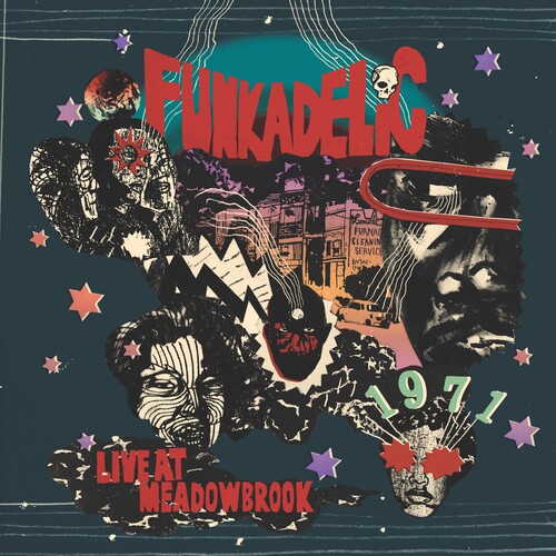 Funkadelic - Live At Meadowbrook 1971 (2Lp/Cosmic Teal & Atomic Red Vinyl) (Rsd) i gruppen VI TIPSAR / Record Store Day / RSD BF 2026 hos Bengans Skivbutik AB (5694285)