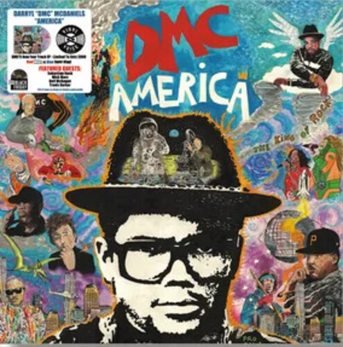 Darryl Mcdaniels (Run Dmc) - America (45Rpm/Red, White & Blue Marbled Swirl Vinyl) (Rsd) i gruppen VI TIPSAR / Record Store Day / RSD BF 2026 hos Bengans Skivbutik AB (5694299)