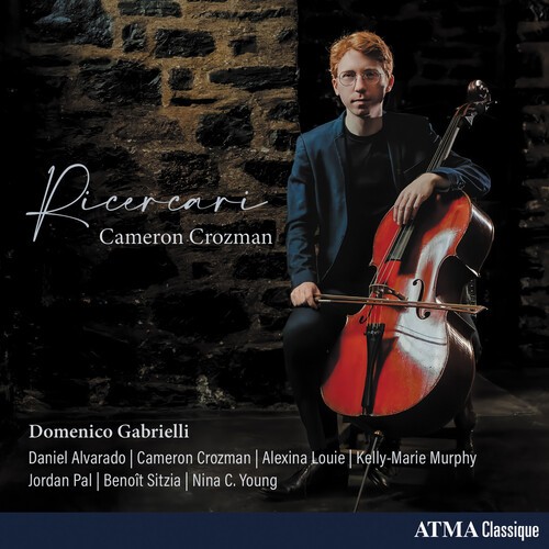 Cameron Crozman - Ricercari - Works For Cello i gruppen CD / Klassiskt hos Bengans Skivbutik AB (5694403)
