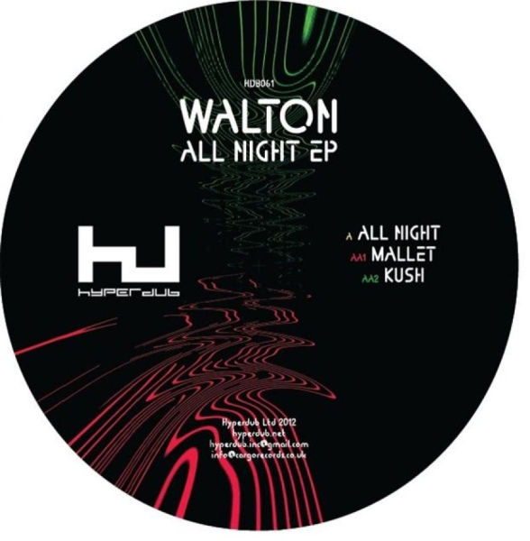 Walton - All Night Ep i gruppen VINYL / Pop-Rock hos Bengans Skivbutik AB (5694587)