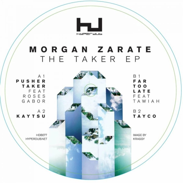 Zarate Morgan - Taker Ep i gruppen VINYL / Pop-Rock hos Bengans Skivbutik AB (5694604)