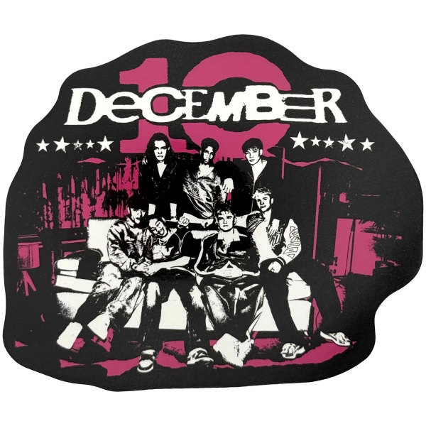 December 10 - Sofa Sticker i gruppen MERCHANDISE / Merch / Nyheter / Pop-Rock hos Bengans Skivbutik AB (5694740)