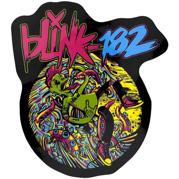 Blink-182 - Overboard Event Sticker i gruppen MERCHANDISE / Merch / Nyheter / Punk hos Bengans Skivbutik AB (5694777)