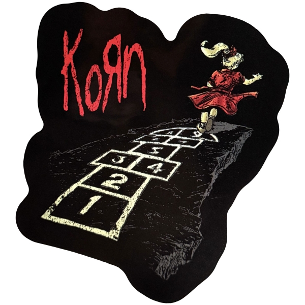 Korn - Hopscotch Sticker i gruppen MERCH / Prylar / Klistermärken hos Bengans Skivbutik AB (5694836)