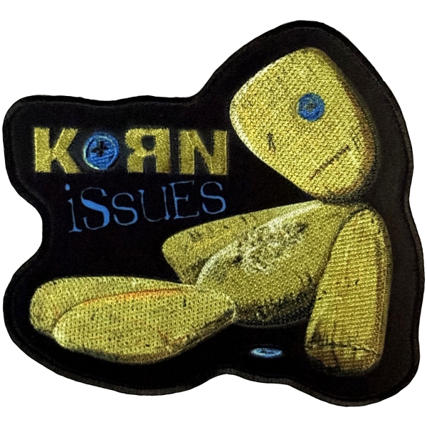 Korn - Issues Woven Patch i gruppen MERCH / Accessoarer / Tygmärken hos Bengans Skivbutik AB (5694856)