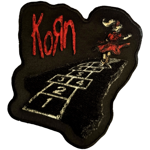 Korn - Hopscotch Woven Patch i gruppen MERCH / Accessoarer / Tygmärken hos Bengans Skivbutik AB (5694858)