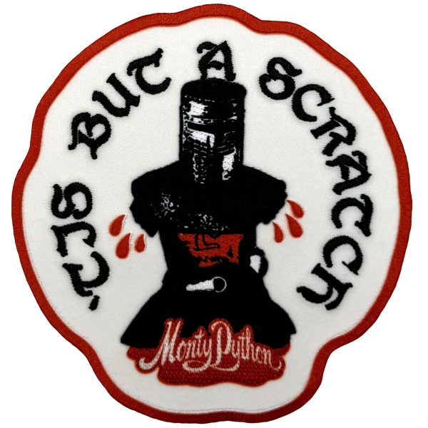 Monty Python - Scratch Woven Patch i gruppen MERCHANDISE / Tygmärke / / hos Bengans Skivbutik AB (5694860)