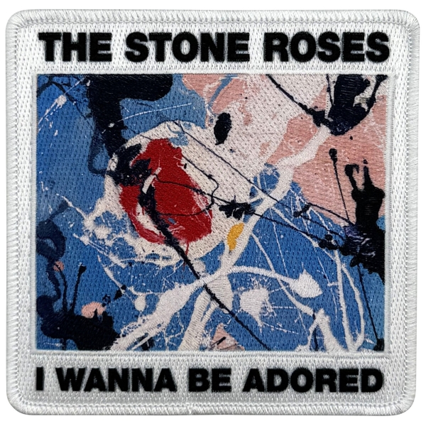 The Stone Roses - Adored Woven Patch i gruppen MERCHANDISE / Tygmärke /  /  hos Bengans Skivbutik AB (5694938)