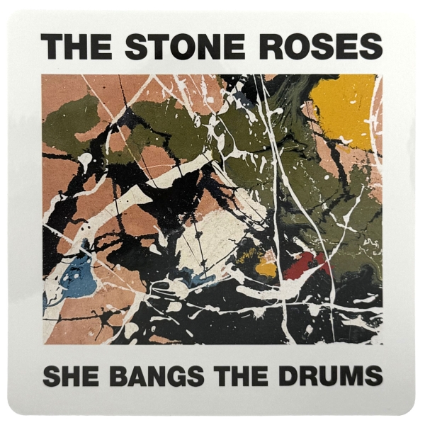 The Stone Roses - She Bangs The Drum Sticker i gruppen MERCHANDISE / Merch / Nyheter / Pop-Rock hos Bengans Skivbutik AB (5694944)