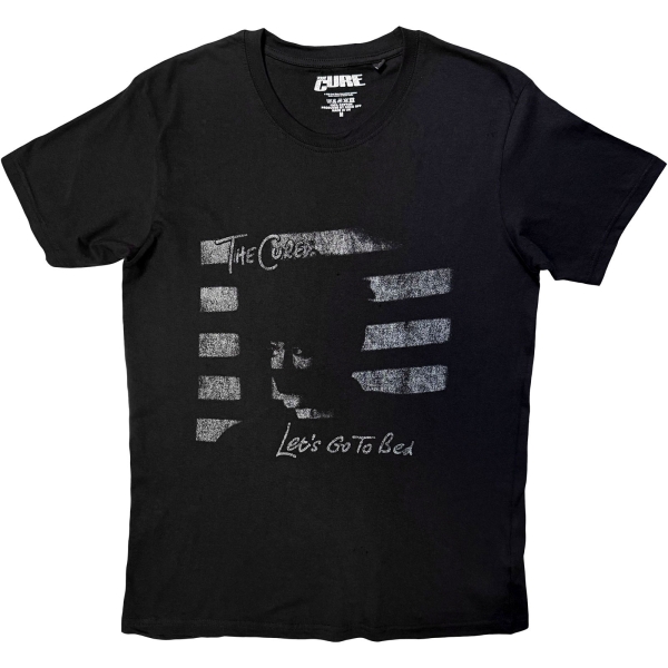 The Cure - Lets Go To Bed Uni Bl T-Shirt i gruppen MERCHANDISE / T-shirt / Nyheter / Pop-Rock hos Bengans Skivbutik AB (5695027r)