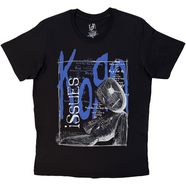 Korn - Issues Box Uni Bl T-Shirt i gruppen MERCH / Kläder / T-shirts hos Bengans Skivbutik AB (5695032r)