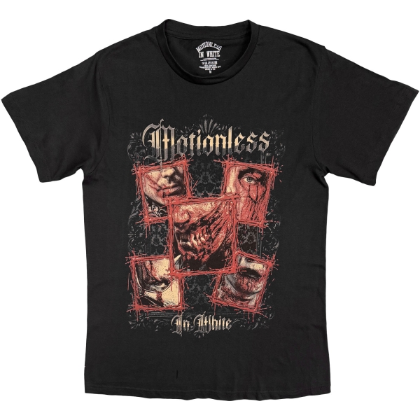 Motionless In White - Torn In Time Uni Bl T-Shirt i gruppen MERCHANDISE / T-shirt / Nyheter / Hårdrock hos Bengans Skivbutik AB (5695039r)