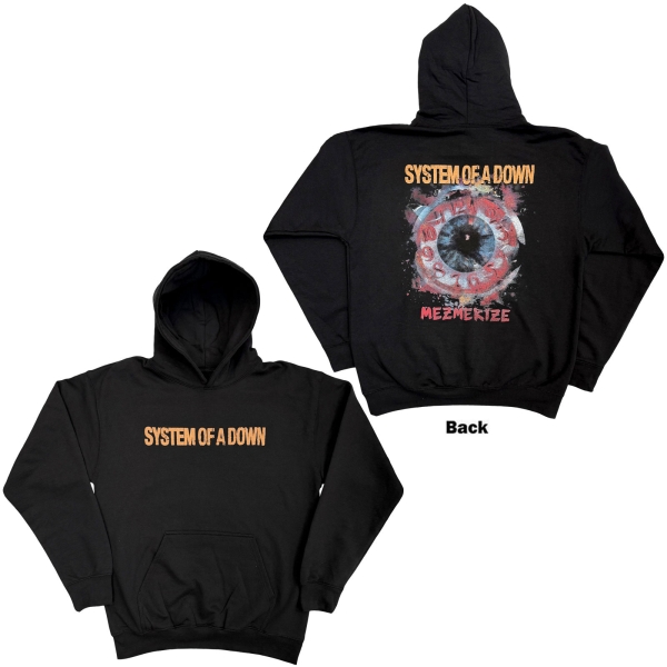 System Of A Down - Mezmerize Uni Bl Hoodie i gruppen MERCHANDISE / Hoodies / Nyheter / Hårdrock hos Bengans Skivbutik AB (5695048r)