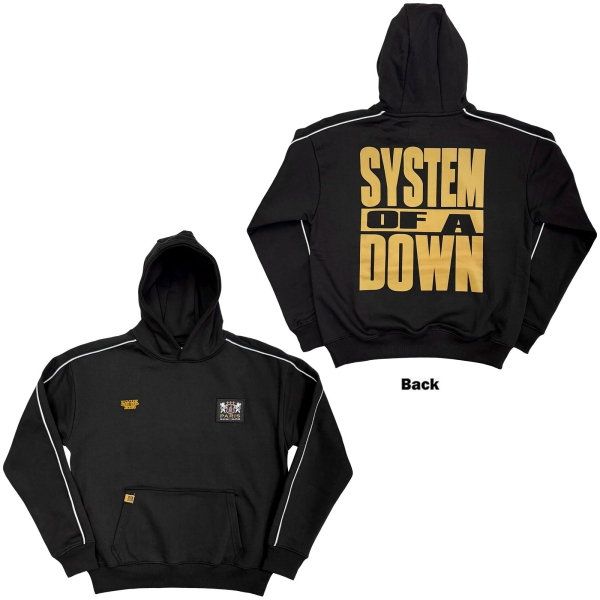 System Of A Down - Paris Event Tour 26 Uni Bl Hoodie i gruppen MERCHANDISE / Hoodies / Nyheter / Hårdrock hos Bengans Skivbutik AB (5695344r)